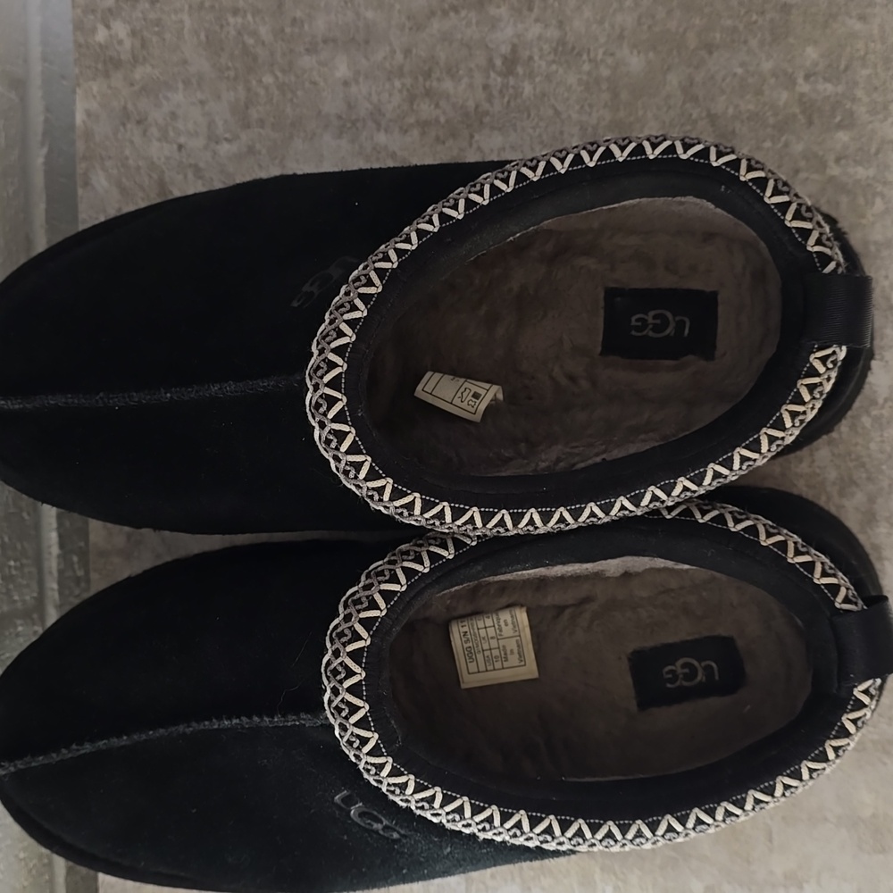 UGG Women's Tazz Slip-On Platform Mule Slippers Black Color Suze 10 - Picture 8 of 14